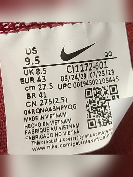 Nike Blazer Mid 77 Team Red Men\'s Size 9.5